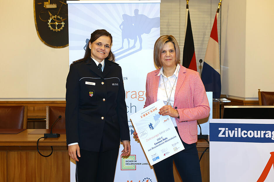 Verleihung Zivilcouragepreis 2022
