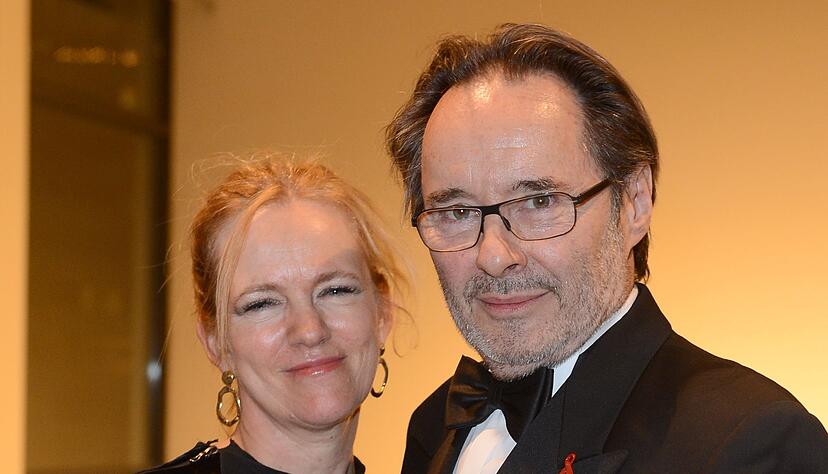 Uwe Kockisch und seine Frau Christine Gautier - hier auf einem Bild aus dem Jahr 2013. Uwe Kockisch und seine Frau Christine Gautier - hier auf einem Bild aus dem Jahr 2013.