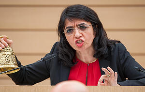 Muhterem Aras ist seit Mai 2011 Abgeordnete im Landtag von Baden-Württemberg für den Wahlkreis Stuttgart. Seit Mai 2016 ist sie Landtagspräsidentin. Foto: dpa