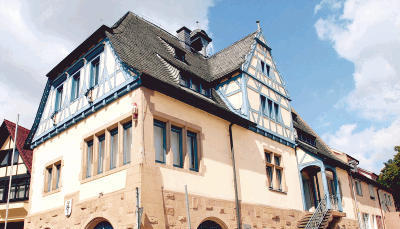 Was wird aus dem Leingartener Heimatmuseum? Fest steht: Das Nachbargeb&auml;ude (im Bild hinten rechts) wird zugunsten eines Erweiterungsbaus abgerissen.Foto: Heck