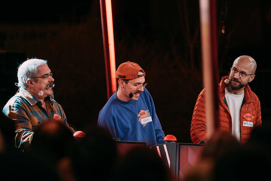 Bei dem Quiz, das von Joko und Klaas in Bad Rappenau moderiert wurde, traten mehrere Kandidaten gegeneinander an.