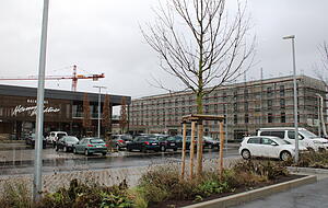 Längst mehr als nur Industrie: Das neue 117-Zimmer-Hotel neben dem Café soll 2025 eröffnen. Die Fenster sind schon drin, der Innenausbau beginnt jetzt.
Foto: Bernert Längst mehr als nur Industrie: Das neue 117-Zimmer-Hotel neben dem Café soll 2025 eröffnen. Die Fenster sind schon drin, der Innenausbau beginnt jetzt.
Foto: Bernert