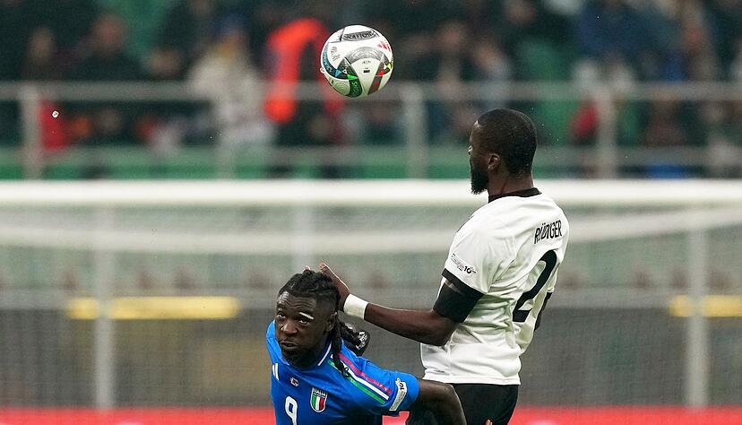 Die DFB-Abwehr um Rüdiger wurde immer wieder gefordert.