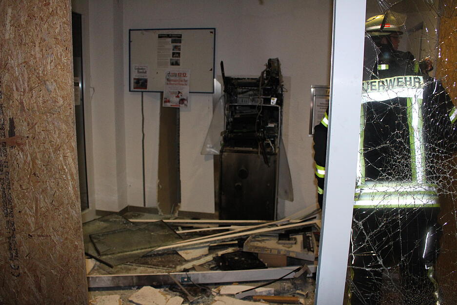 Gesprengter Bankautomat Stockheim | 16.12.
