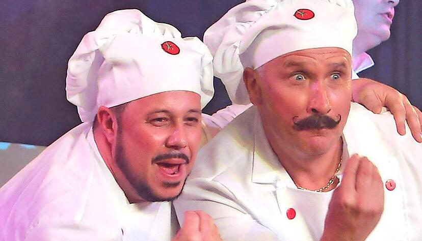 Die Staufersternchen inszenieren das Männerballett diesmal echt italienisch.