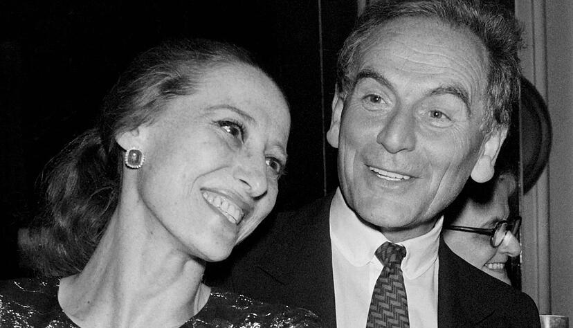 Der russische Komponist Rodion Schtschedrin und seine Frau Maja Plissezkaja 1977 in Paris. (Archivbild)