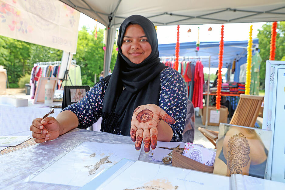 Indien-Festival in Heilbronn lockt mit Kultur Besucher auf Theresienwiese