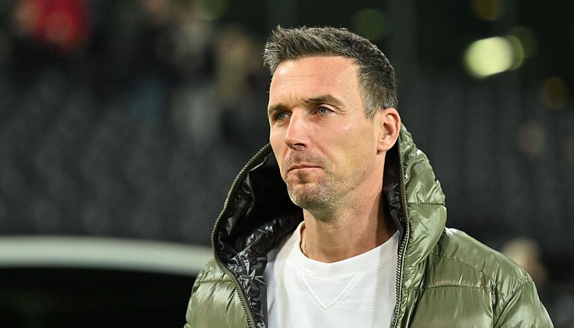 Kassierte die Niederlage in Folge: KSC-Trainer Christian Eichner Kassierte die Niederlage in Folge: KSC-Trainer Christian Eichner