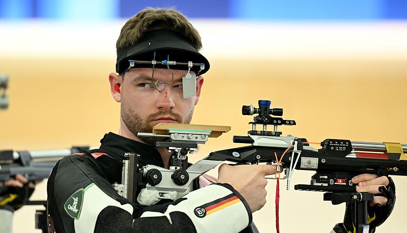 Maximilian Ulbrich holte mit seinem Team den EM-Titel mit dem Luftgewehr. (Archivbild)
