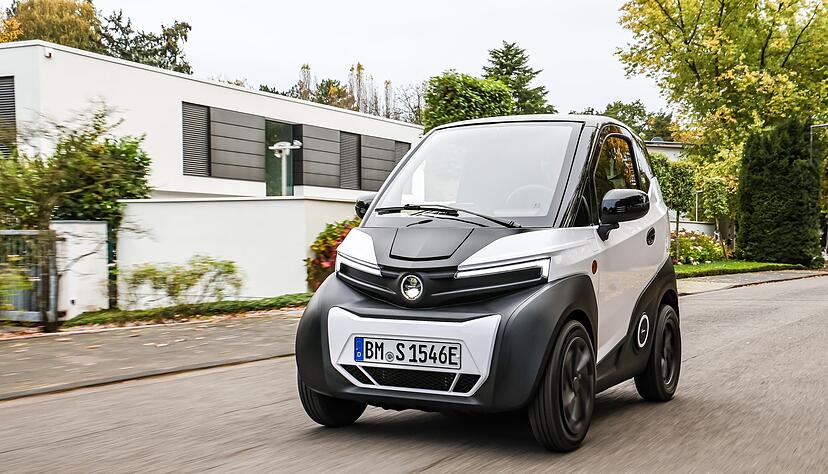 Mobil, aber kein richtiges Auto: Der Silence S04 z&auml;hlt zu den sogenannten Leichtkraftfahrzeugen.