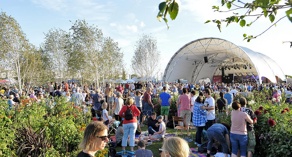 Max Mutzke und SWR Big Band auf der Buga