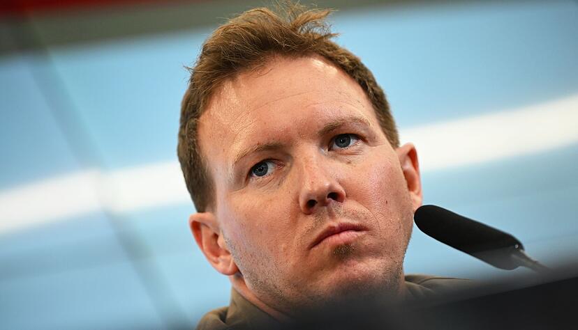 Bundestrainer Julian Nagelsmann &auml;u&szlig;ert sich bei der Kader-Nominierung auch zum Iran-Krieg und m&ouml;glichen Auswirkungen auf die WM.