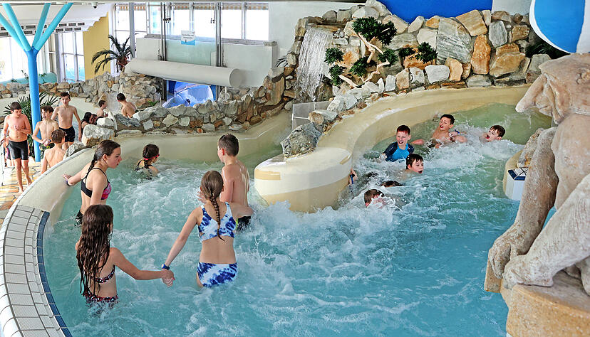 Schülerparty des ASG im Aquatoll Neckarsulm