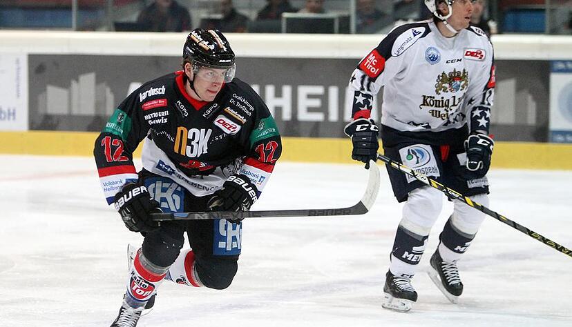 Marcel Kurth (links), Heilbronner Falken. Foto: Andreas Veigel