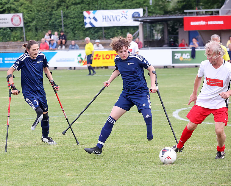 Amputierten-Fußball: Nationalteam in Heilbronn Amputierten-Fußball: Nationalteam in Heilbronn