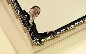 Matthias R&ouml;sch (oben), der Frontmann von Kinostar, Michael R&ouml;sch, der Optimierungsmensch.