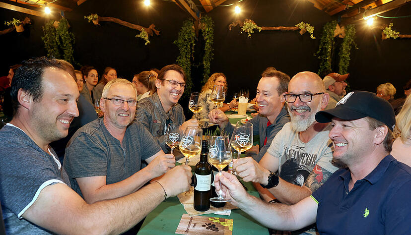 50. Heilbronner Weindorf am Freitagabend