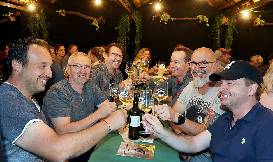 50. Heilbronner Weindorf am Freitagabend