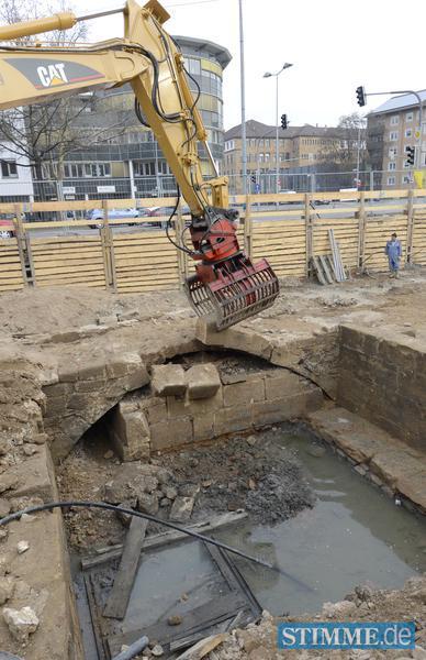 Ausgrabungen am Bollwerksturm