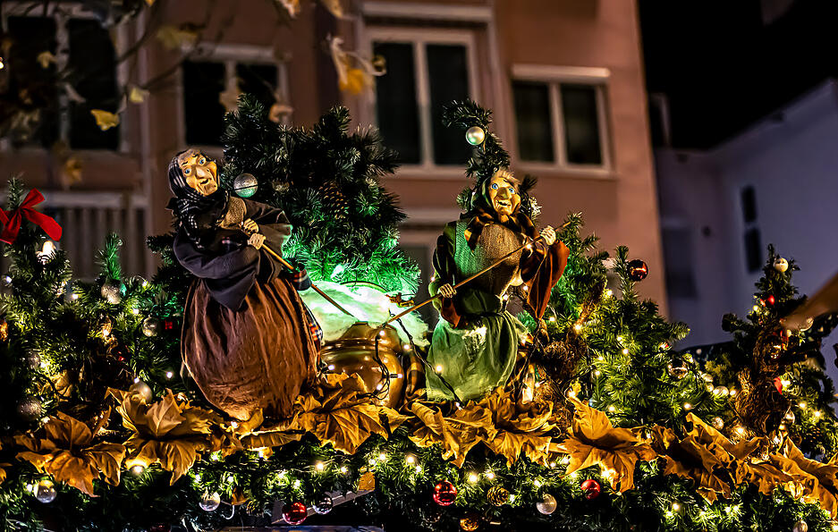 Der Käthchen-Weihnachtsmarkt in Heilbronn präsentierte sich am Samstag, 30. November, rechtzeitig vor dem ersten Advent sehr festlich.