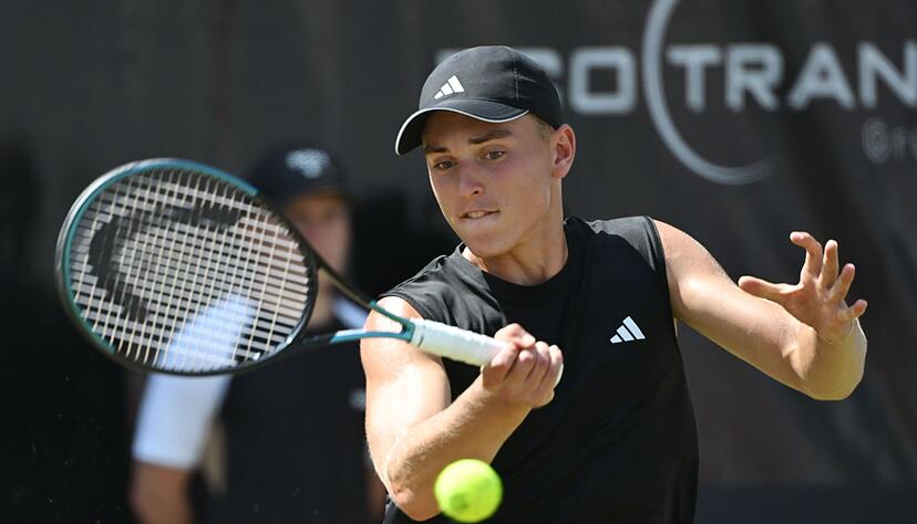 Justin Engel absolvierte als zweitjüngster deutscher Spieler der Geschichte ein Davis-Cup-Spiel. (Archivbild)