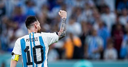 Argentiniens Superstar Lionel Messi ist nun alleiniger WM-Rekordspieler.