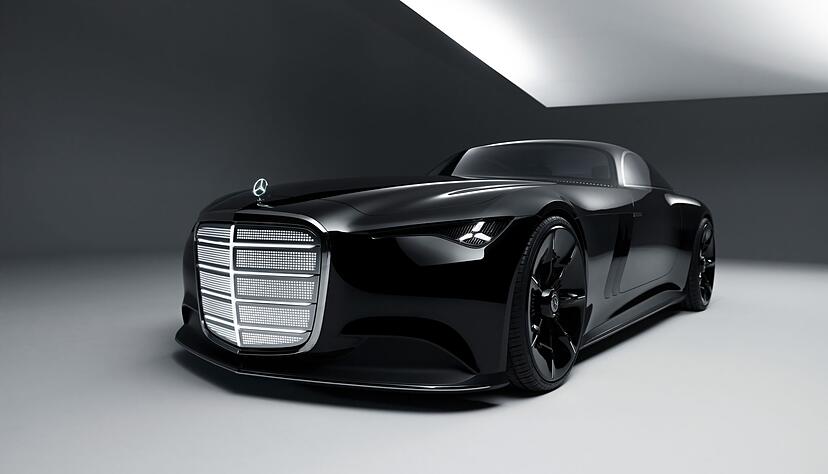 Die Vision Iconic präsentiert sich als luxuriöses XXL-Coupé: Das Showcar erinnert mit seinem Design an den legendären Autobahn-Kurier der 1930er-Jahre und verbindet klassische Eleganz mit modernster Technik. Die Vision Iconic präsentiert sich als luxuriöses XXL-Coupé: Das Showcar erinnert mit seinem Design an den legendären Autobahn-Kurier der 1930er-Jahre und verbindet klassische Eleganz mit modernster Technik.