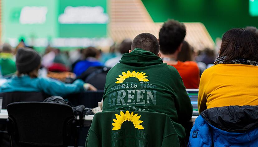 Die Gr&uuml;nen sehen sich in st&uuml;rmischen Zeiten.