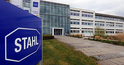 Konzernchef Mathias Hallmann blickt zuversichtlich auf die roten Zahlen und in die Zukunft. Foto: Andreas Veigel