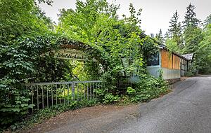 Die Heilbronner Waldsch&auml;nke begr&uuml;&szlig;t keine G&auml;ste mehr, bald wird das Geb&auml;ude abgerissen.