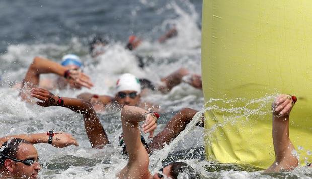 An der Wendemarke versucht jeder Teilnehmer den optimalen Weg zu finden.