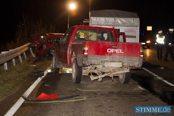 B14-Unfall bei Backnang | 08.01.