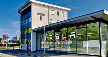 An der Stuttgarter Straße in Heilbronn entsteht eine Tesla-Niederlassung
