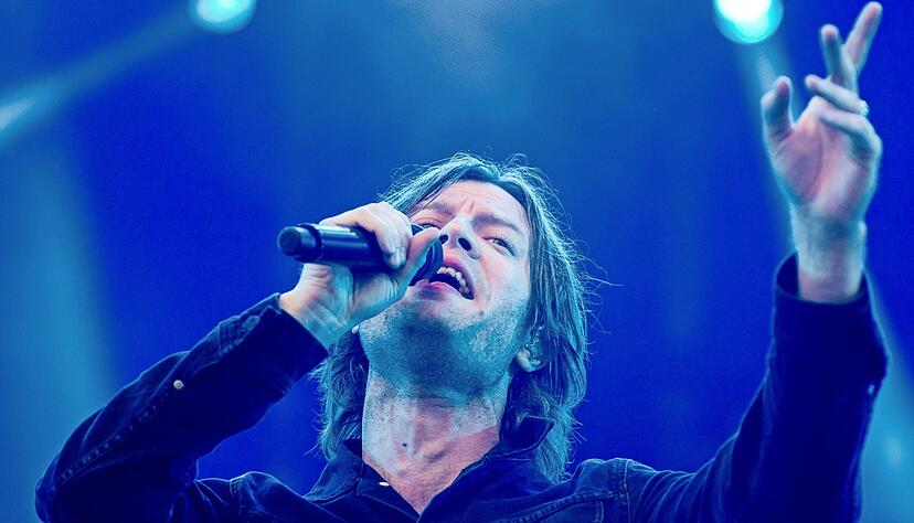 Björn Dixgård und Mando Diao stehen Ende Juni auf der Bühne des Blacksheep-Festivals. Bislang hat die Band acht Studioalben veröffentlicht.
Foto: dpa