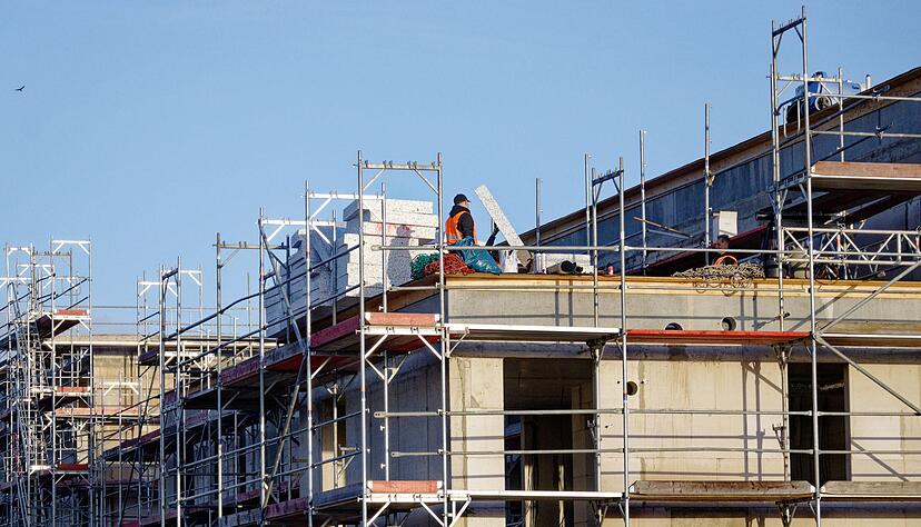 Ein Neubaugebiet in H&uuml;rth-Efferen (Nordrhein-Westfalen).