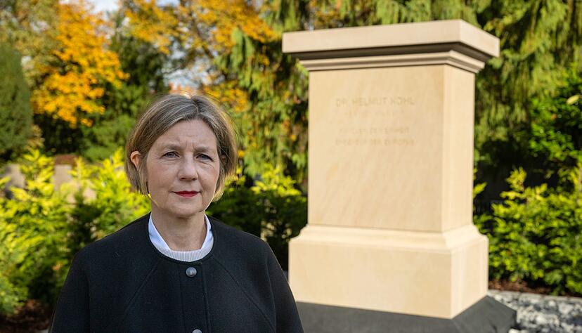 F&uuml;r Maike Kohl-Richter "war immer klar, dass das Grab letztlich Denkmalcharakter haben muss".