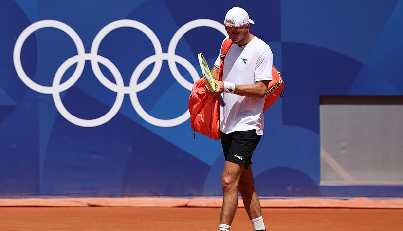 Jan-Lennard Struff ist bei Olympia angeschlagen.