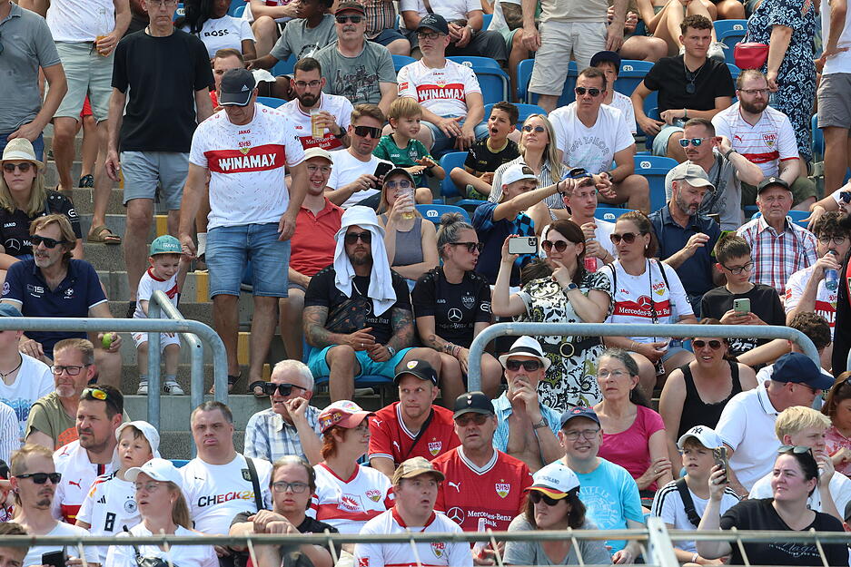 VfB Stuttgart vs. Fortuna Sittard, Frankenstadion Heilbronn.
