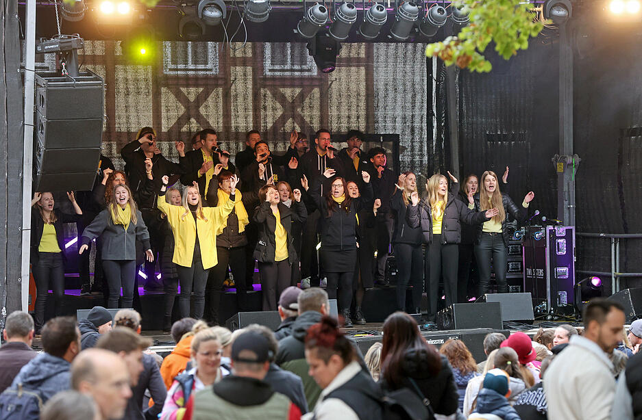 Auch musikalische Auftritte gibt es am Sonntag bei "Herbst.Musik.Genuss" in Bad Wimpfen.