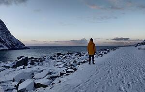 Bei den Temperaturen muss man sich richtig warm anziehen: Als Johannes im kanadischen Norden war, hatte es minus 45°C. Sein Ratschlag an alle Reiseliebhaber: "Nimm in jedem Fall ganz viel warme Kleidung mit." Bei den Temperaturen muss man sich richtig warm anziehen: Als Johannes im kanadischen Norden war, hatte es minus 45°C. Sein Ratschlag an alle Reiseliebhaber: "Nimm in jedem Fall ganz viel warme Kleidung mit."