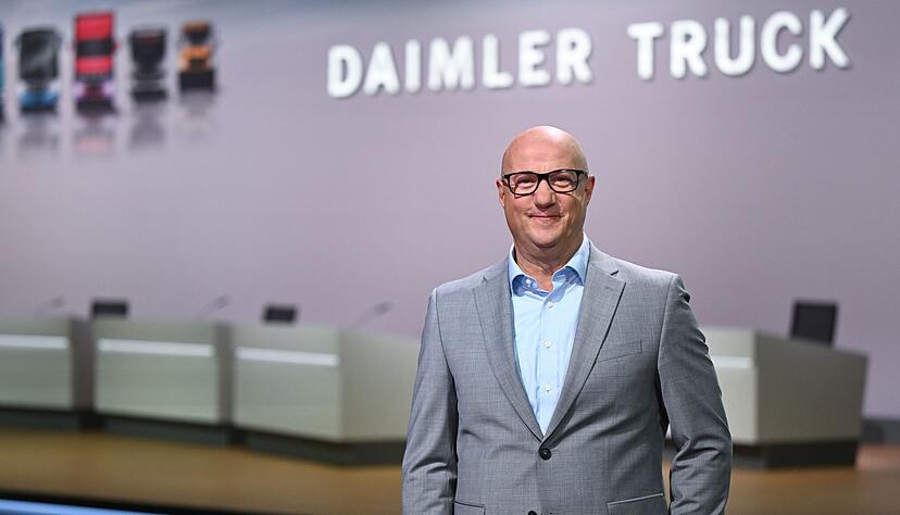 Daimler-Truck-Gesamtbetriebsratschef Michael Brecht: Fokus nicht nur auf Effizienz und Sparen. (Archivbild)