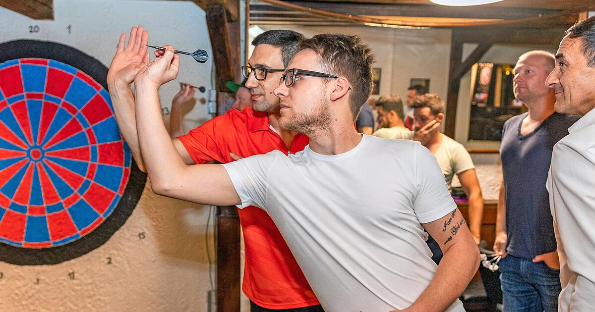 In Heilbronn gab es Tipps von den DartsKönnern STIMME.de