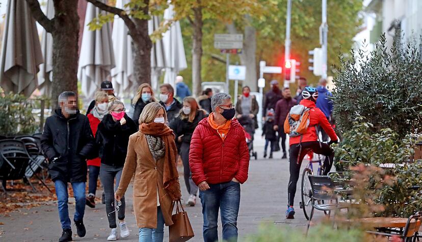 In Teilen der Heilbronner Innenstadt gilt Maskenpflicht. Foto: Ralf Seidel