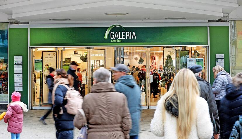 Hoffnung auf einen Weiterbetrieb der Filiale on Galeria Kaufhof. Foto: Archiv> Hoffnung auf einen Weiterbetrieb der Filiale on Galeria Kaufhof. Foto: Archiv>