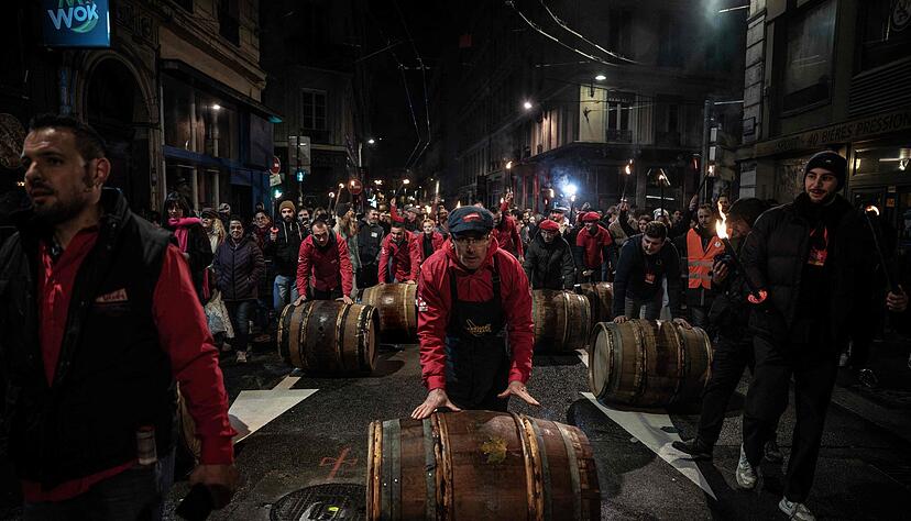 Am dritten Donnerstag im November kann der neue Beaujolais verkostet werden.