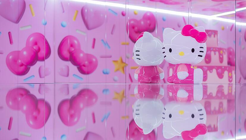 Hello Kitty hat Geburtstag.