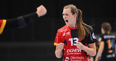 Alicia Soffel freut sich auf das erste Pflichtspiel mit der Sport-Union Neckarsulm an ihrer alten Wirkungsstätte in Mainz.