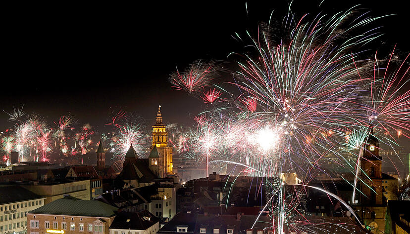 Silvester im Parkhotel Heilbronn 2023/2024, Feuerwerk