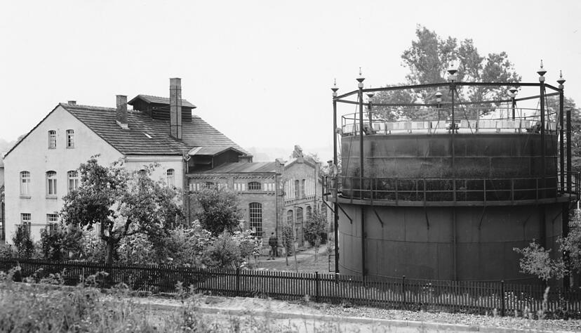 Von 1907 bis 1980 wurde an der Neckarsulmer Stra&szlig;e in Neuenstadt Gas produziert.