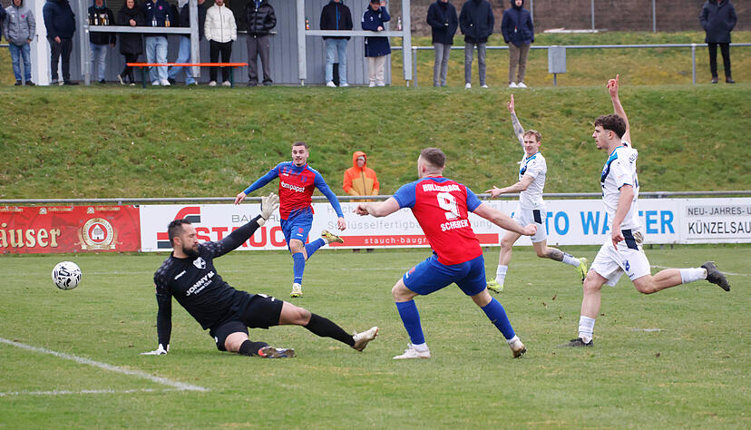 Hannes Scherer erzielt das 1:1